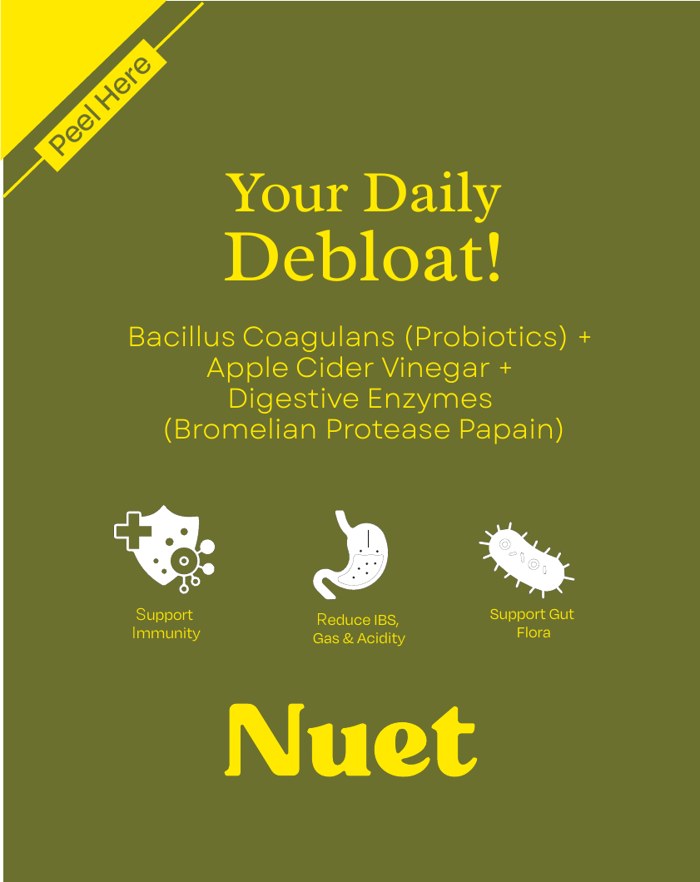 Digest + Debloat sachet: Your Daily Debloat